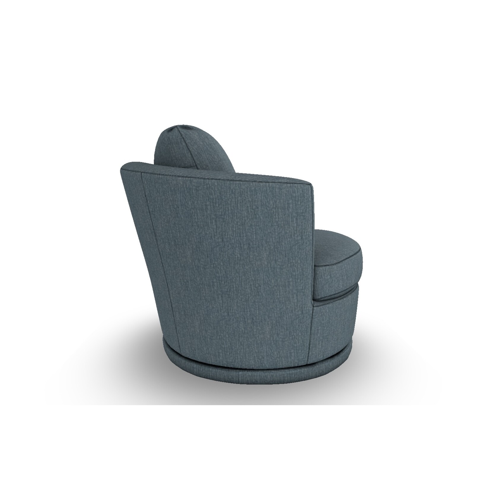 Best Chair Tina Swivel Chair Chambray Fabric