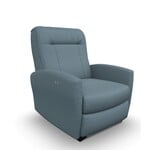 Best Chair Costilla Power Space Saver Recliner Tranquil Leather