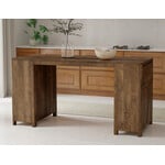 Olimpia Kitchen Island w/2 stools