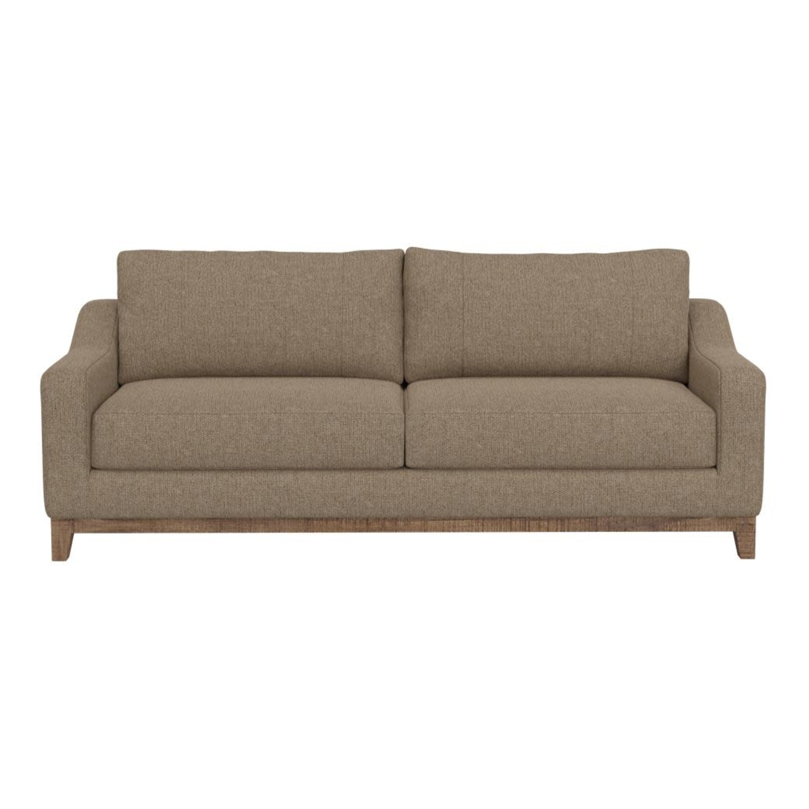 IFD Olivo Sofa and Chair 152 Brown Fabric