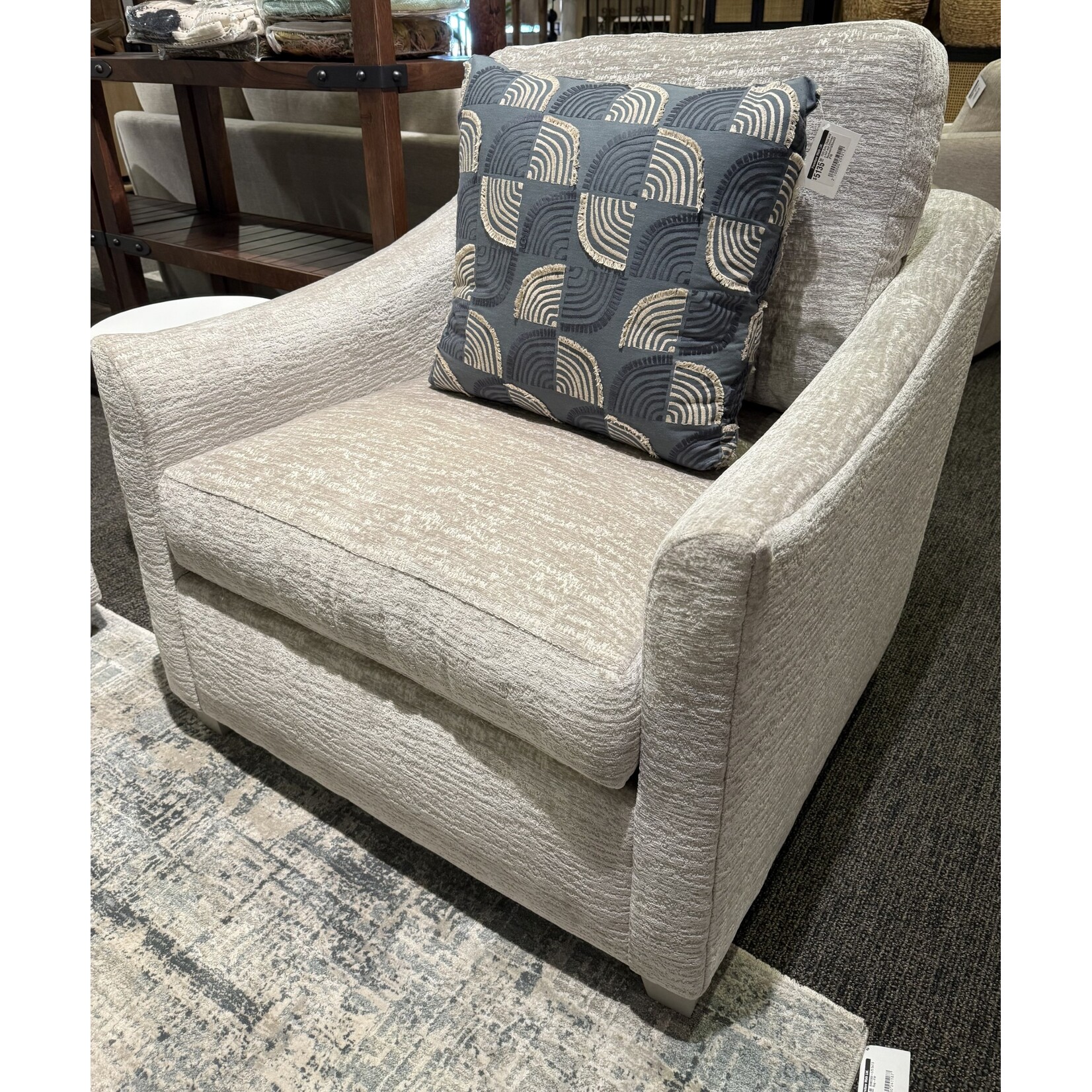 Craftmaster 7529 Sofa, Chair and a Half and Ottoman Rockwell10/Blink22