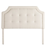 Malouf Carlisle Upholstered Headboard Oat King