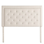 Malouf Hennessy Upholstered Headboard Oat King