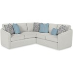 Craftmaster 2 Pc Sectional 7168 - FISHER41/QUAD22