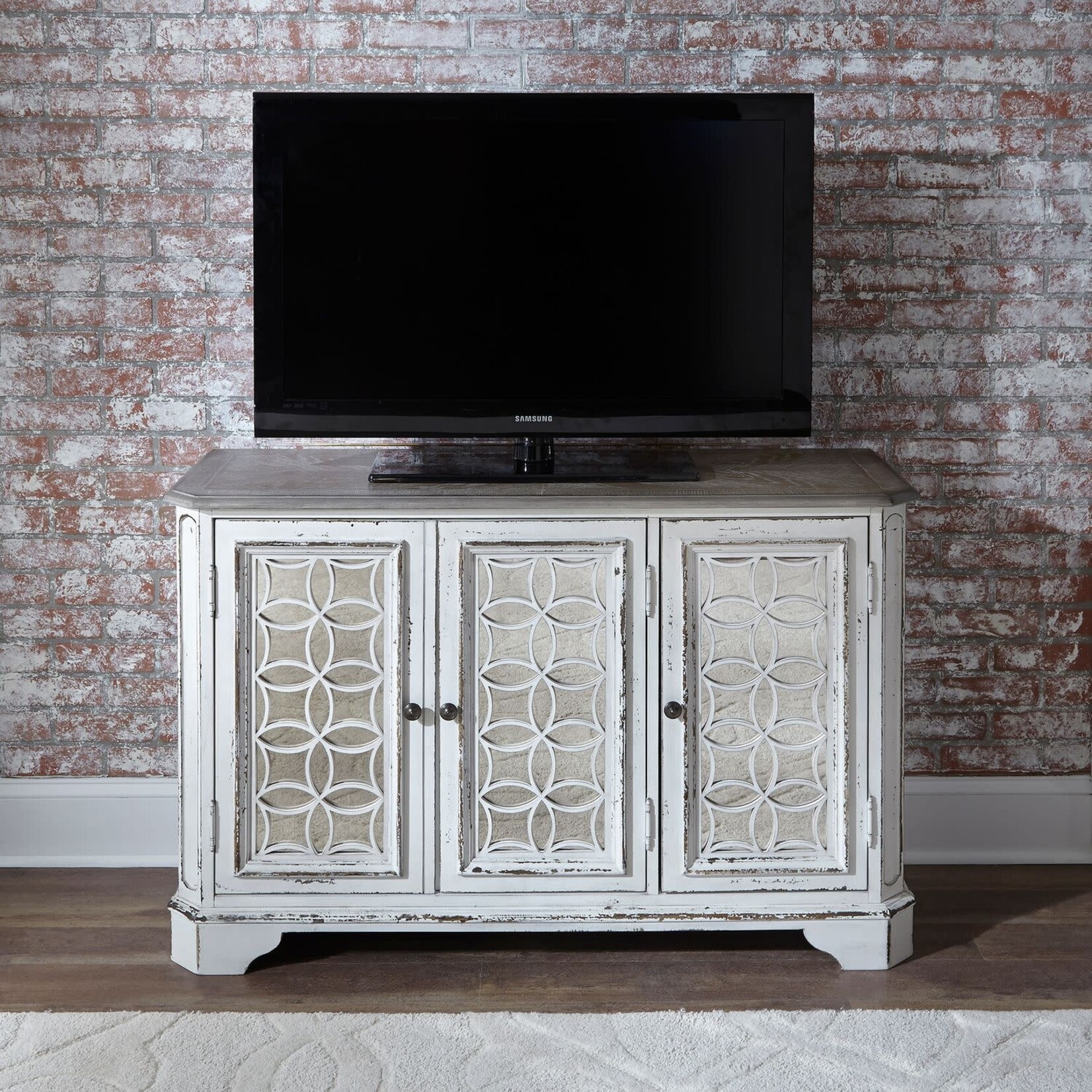 Liberty Furniture Magnolia Manor 3 Door Hall Console