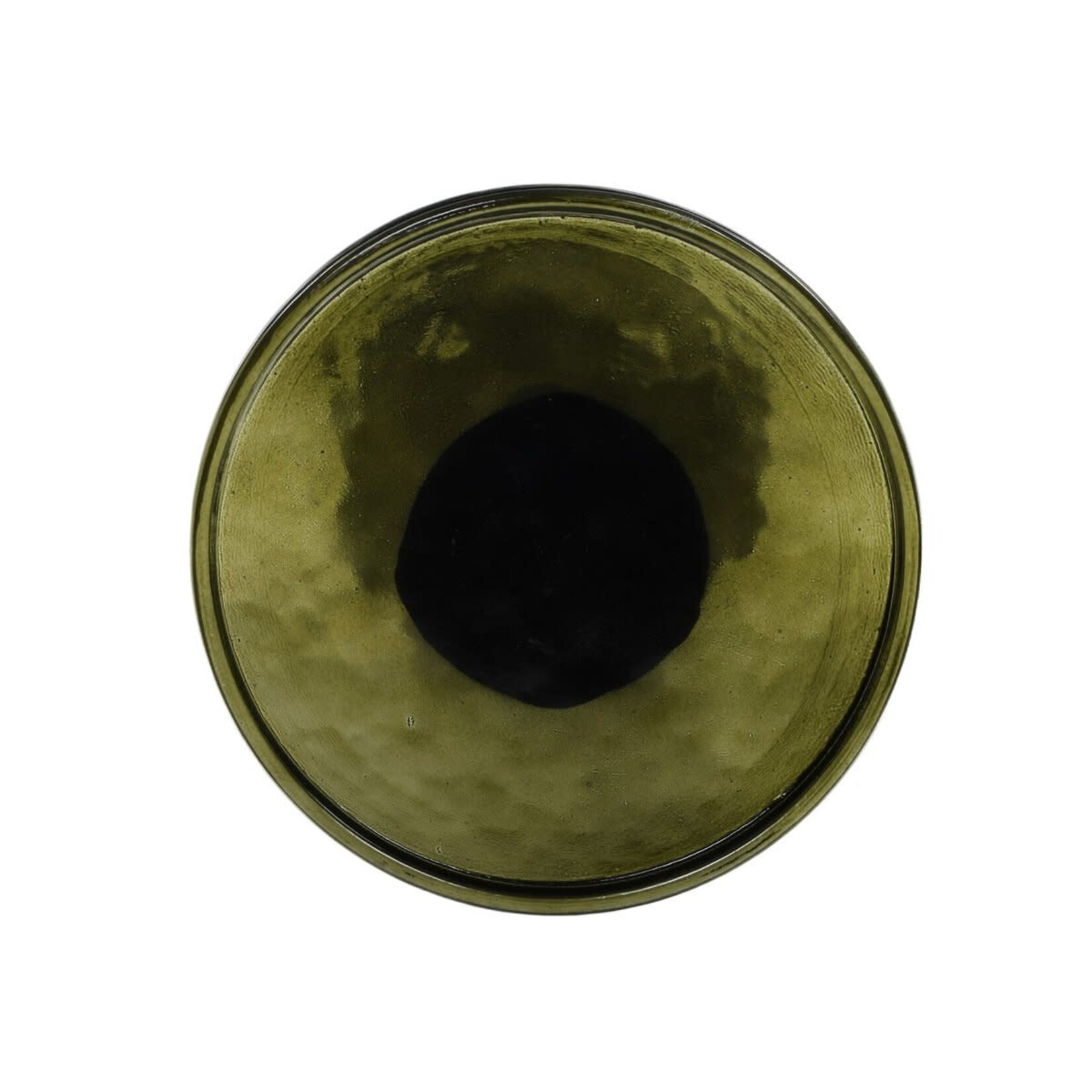 Four Hands Viola Cast Glass End Table Moss Cast Glass