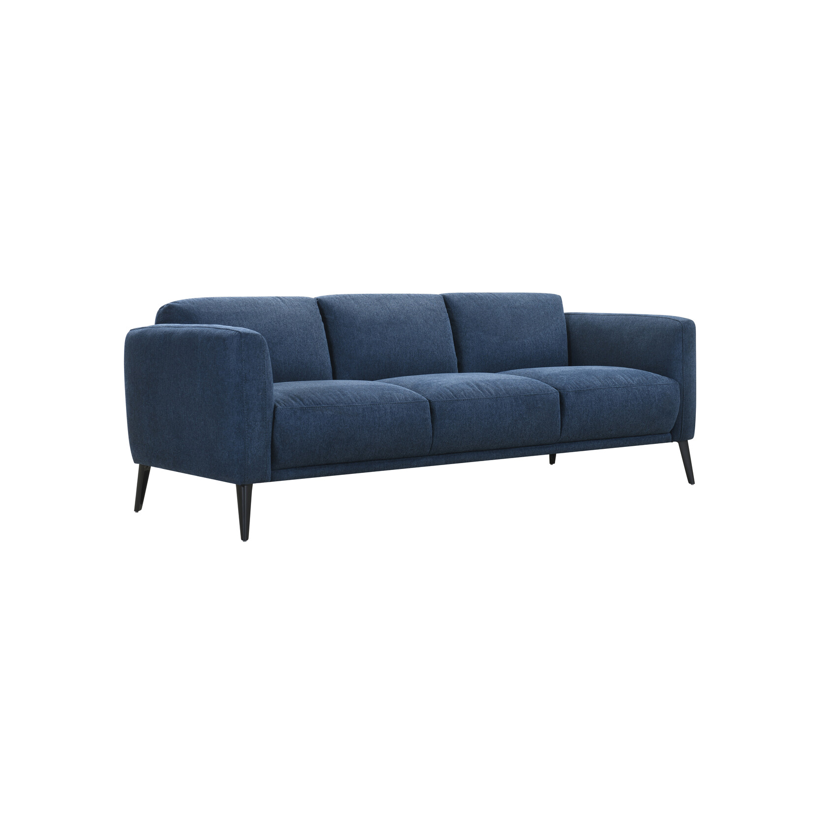 Navy Fabric Sofa