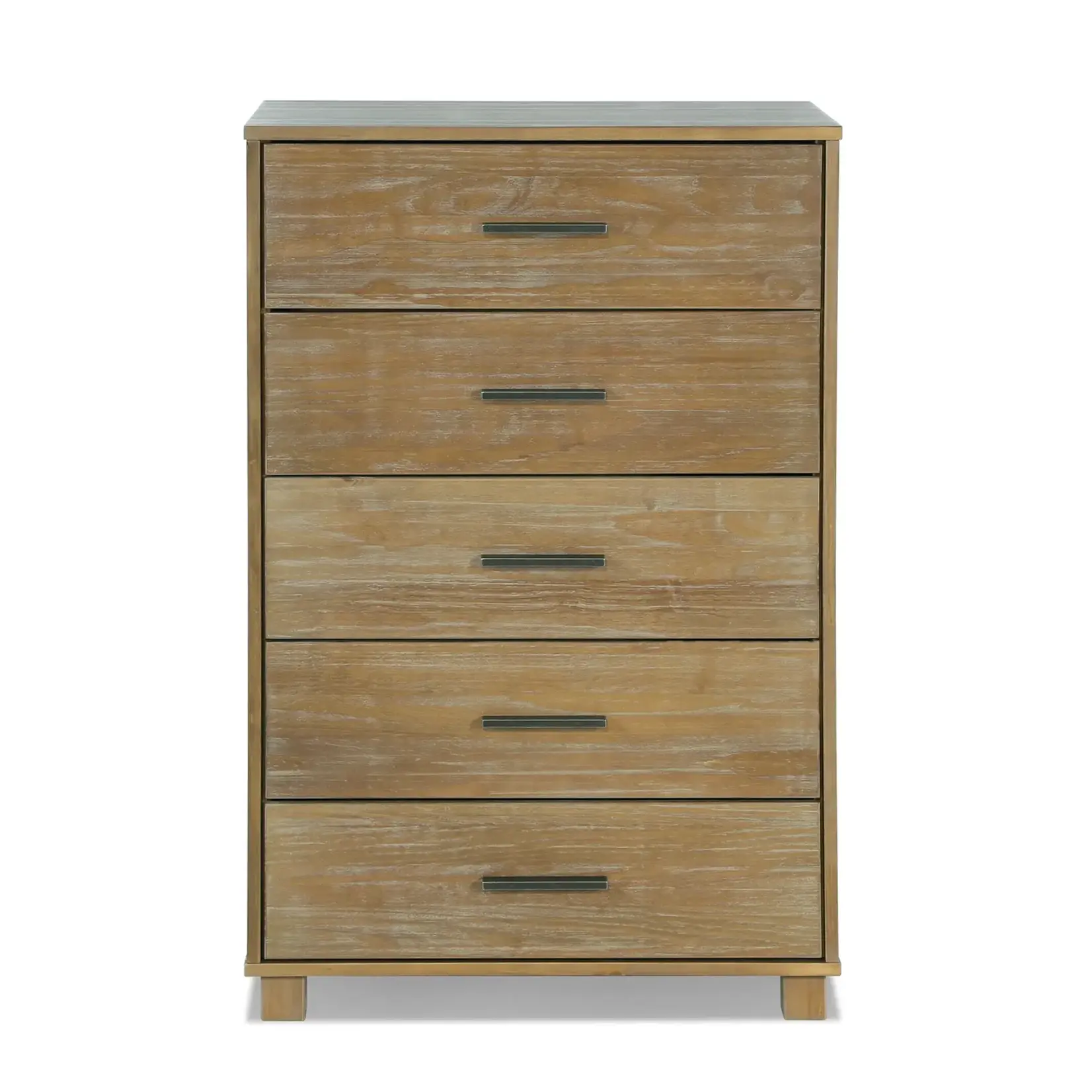GrainWood LOFT 5 Drawer Chest - Weathered Pine