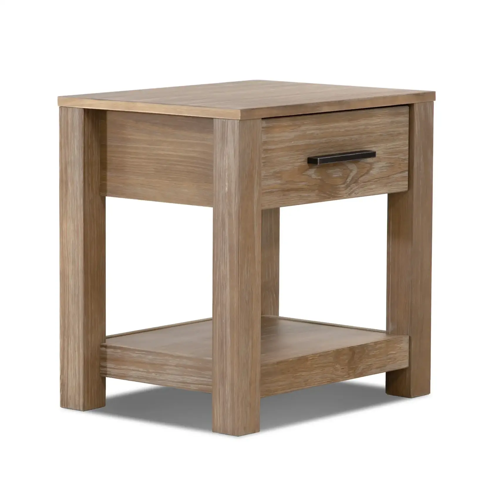 GrainWood LOFT nightstand - Weathered Pine