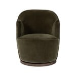 Four Hands Aurora Swivel Chair Surrey Olive