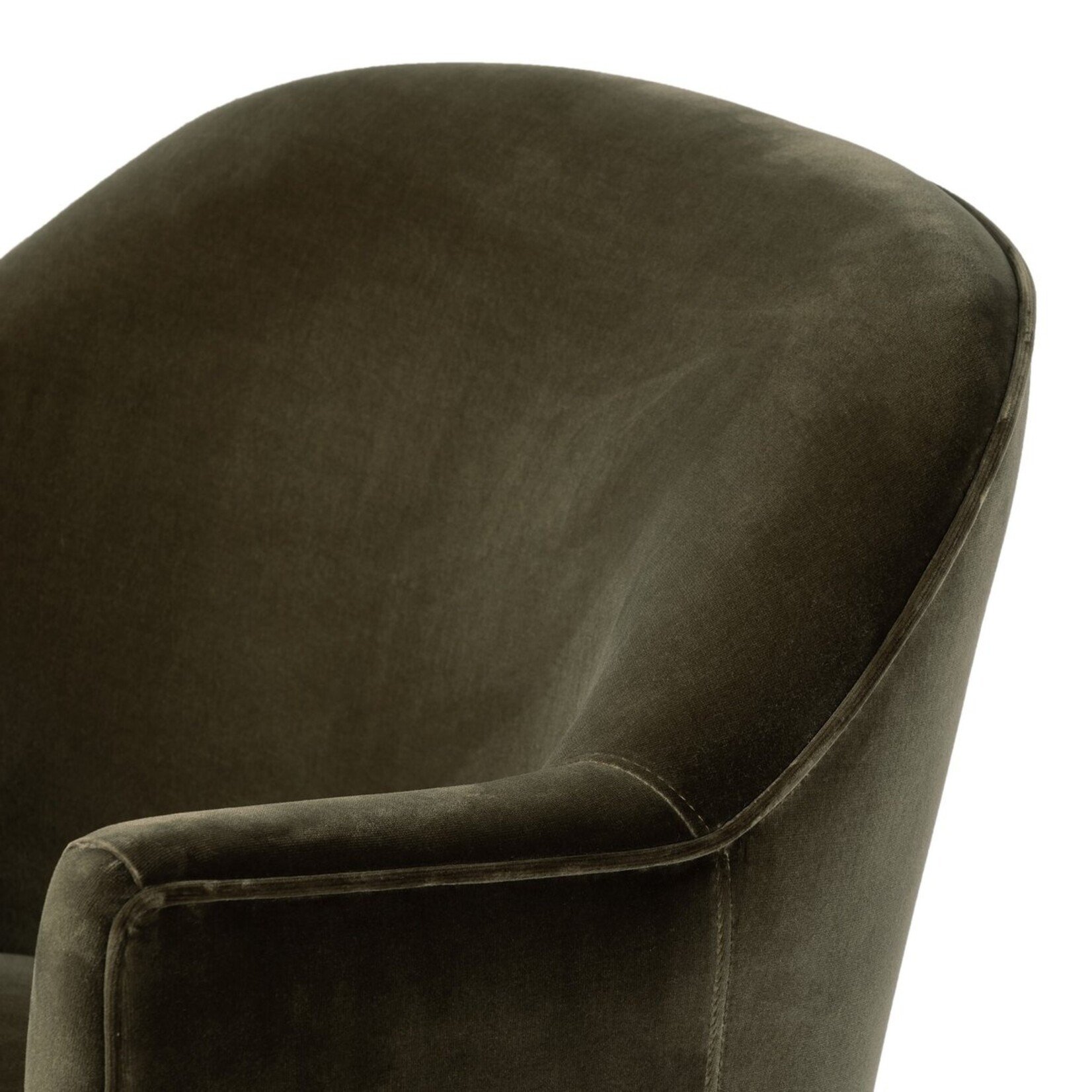Four Hands Aurora Swivel Chair Surrey Olive