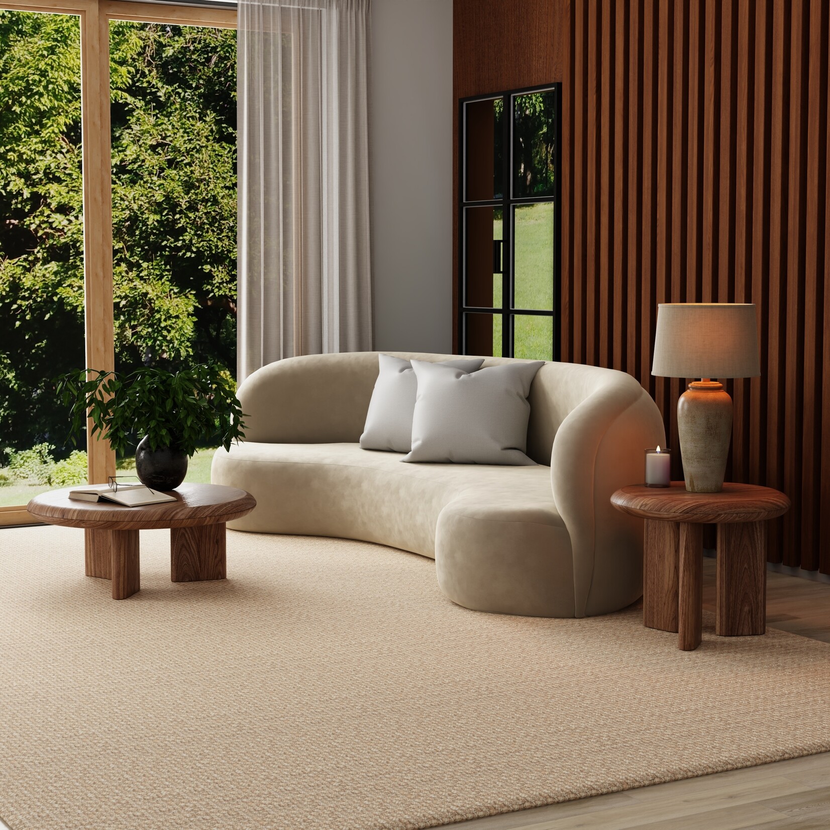 EuroStyle Albert 35" Round Coffee Table