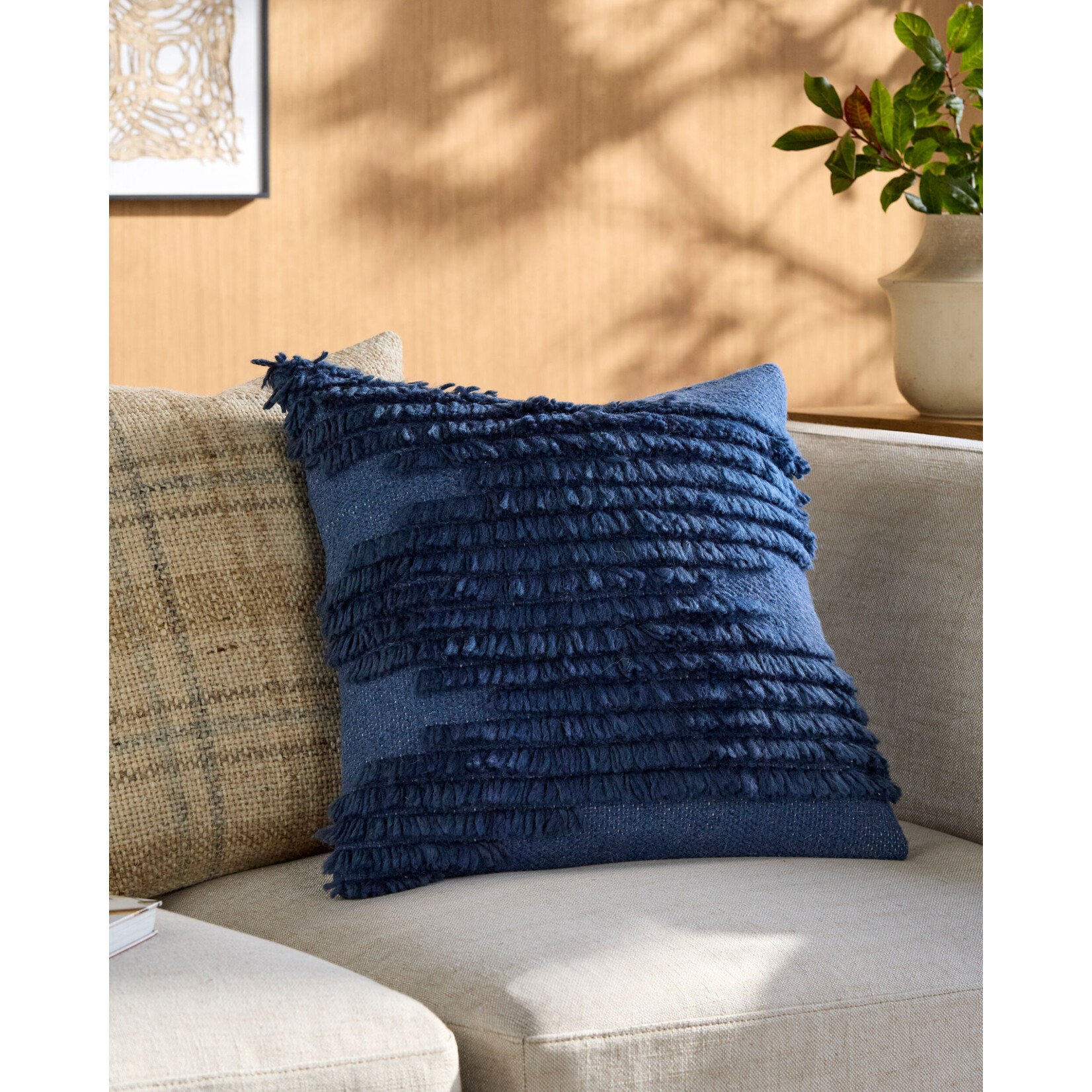 Surya Apache Pillow Blue