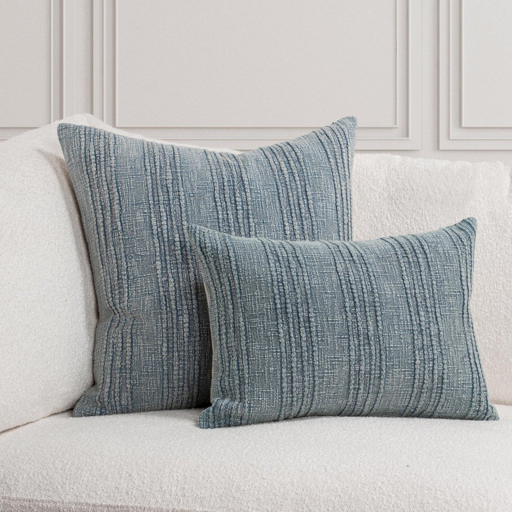 Classic Home Gratitude Sea Fog Blue 14x20