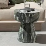 Classic Home Merz Outdoor Accent Table Green