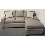 OvernightSofa 5190-Z Sugarshack Pebble Queen Sleeper  w/reversible Storage Chaise