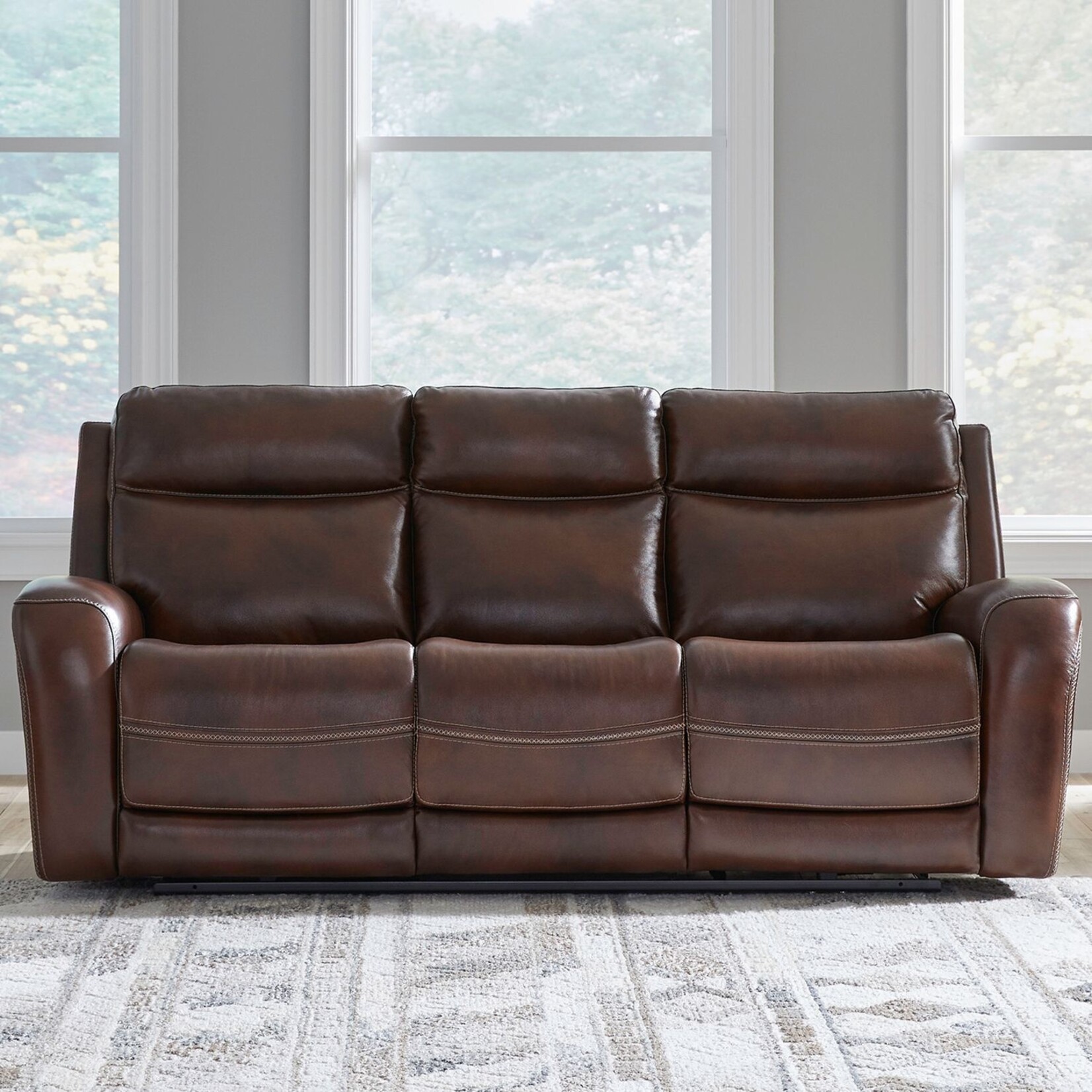 Liberty Furniture Blair Sofa P2 & ZG - Cognac