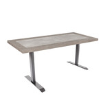 Classic Home Scottsdale 65" Power Adjustable Desk Gray