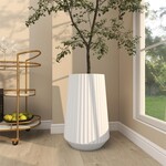 Deco Marche White Floor Vase 16x24