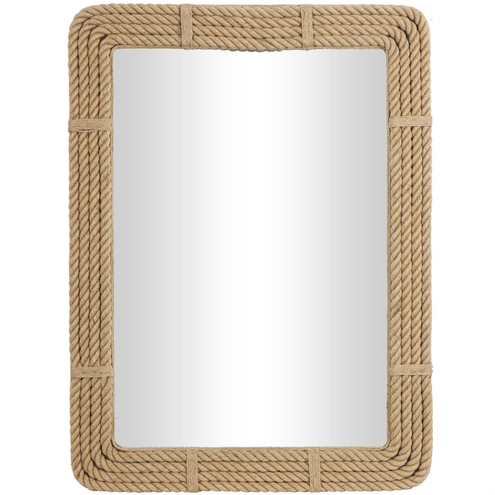 Deco Marche Jute Wall Mirror