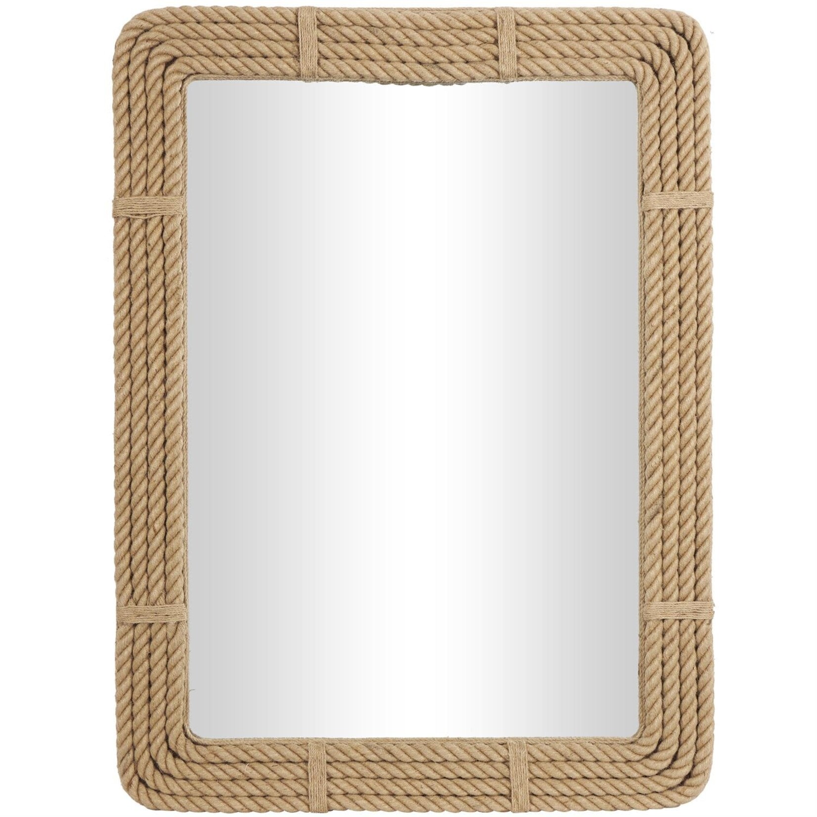 Deco Marche Jute Wall Mirror