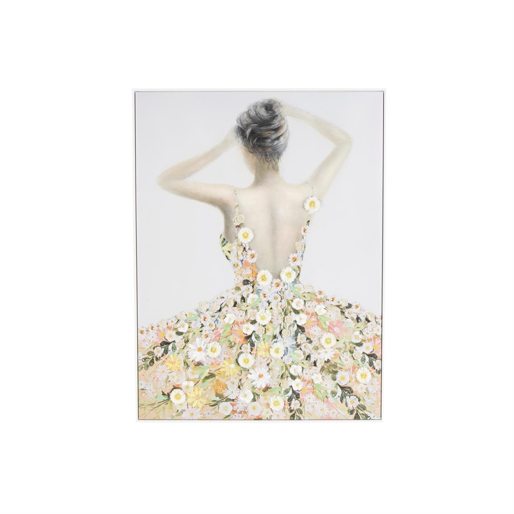 Deco Marche Framed Canvas