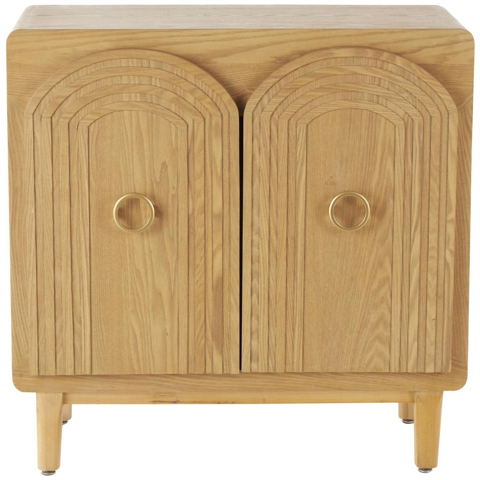 Deco Marche Wooden Carved Arch 2 Door Cabinet