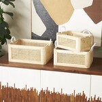 Deco Marche Rattan Basket Set of 3