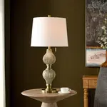 Stylecraft Baffo Gold Poly Table Lamp