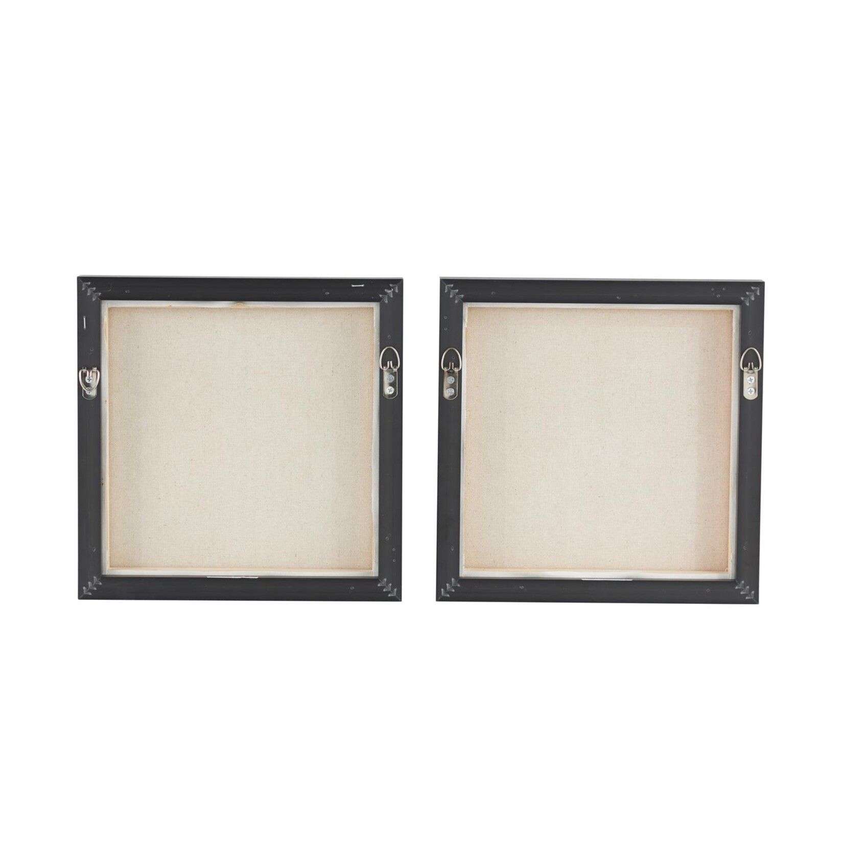 Deco Marche Canvas Bird Colorful Framed Wall Art Set of 2