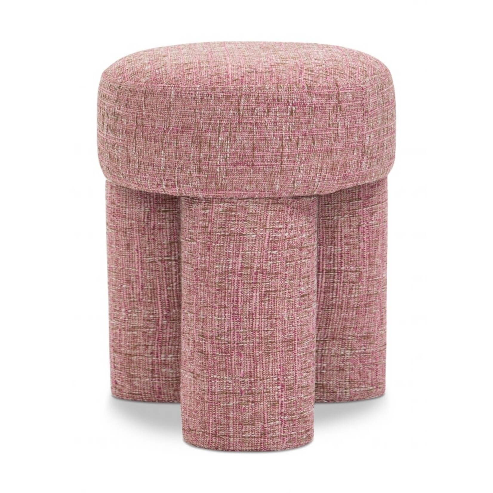 Larson Pink Ottoman/Stool