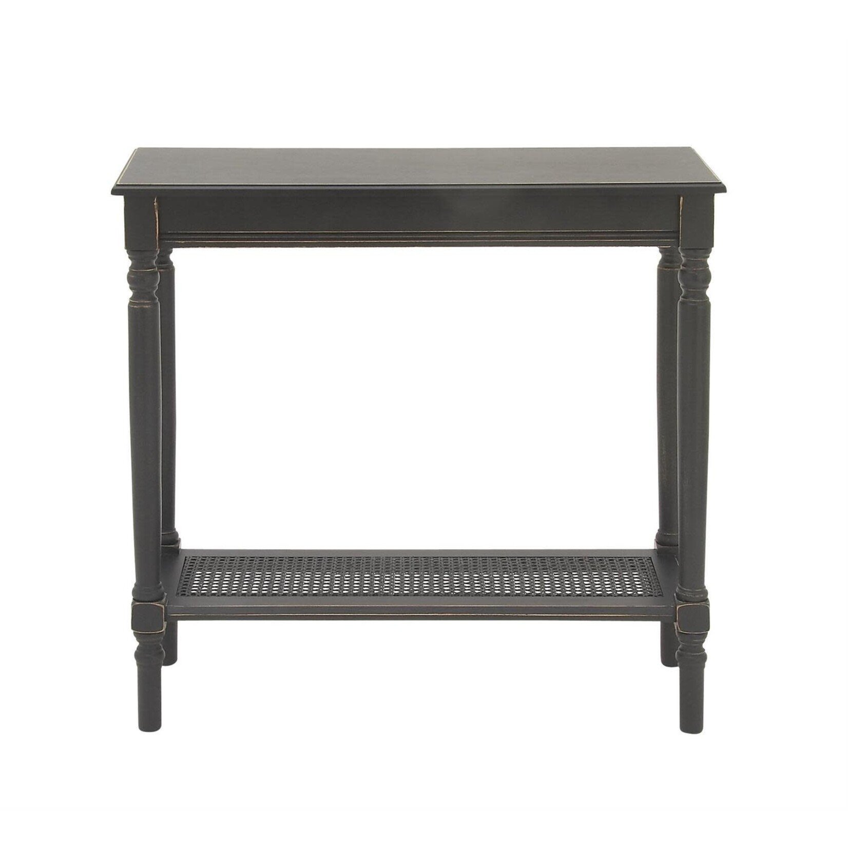 Deco Marche Black Wooden Console Table