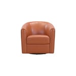 Violino Leather Chair Terracotta