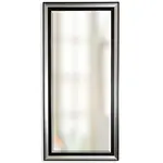 Stylecraft Beveled Mirror Black & Silver