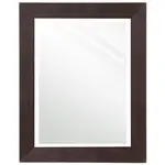 Stylecraft Rectangle Mirror with Espresso Finish