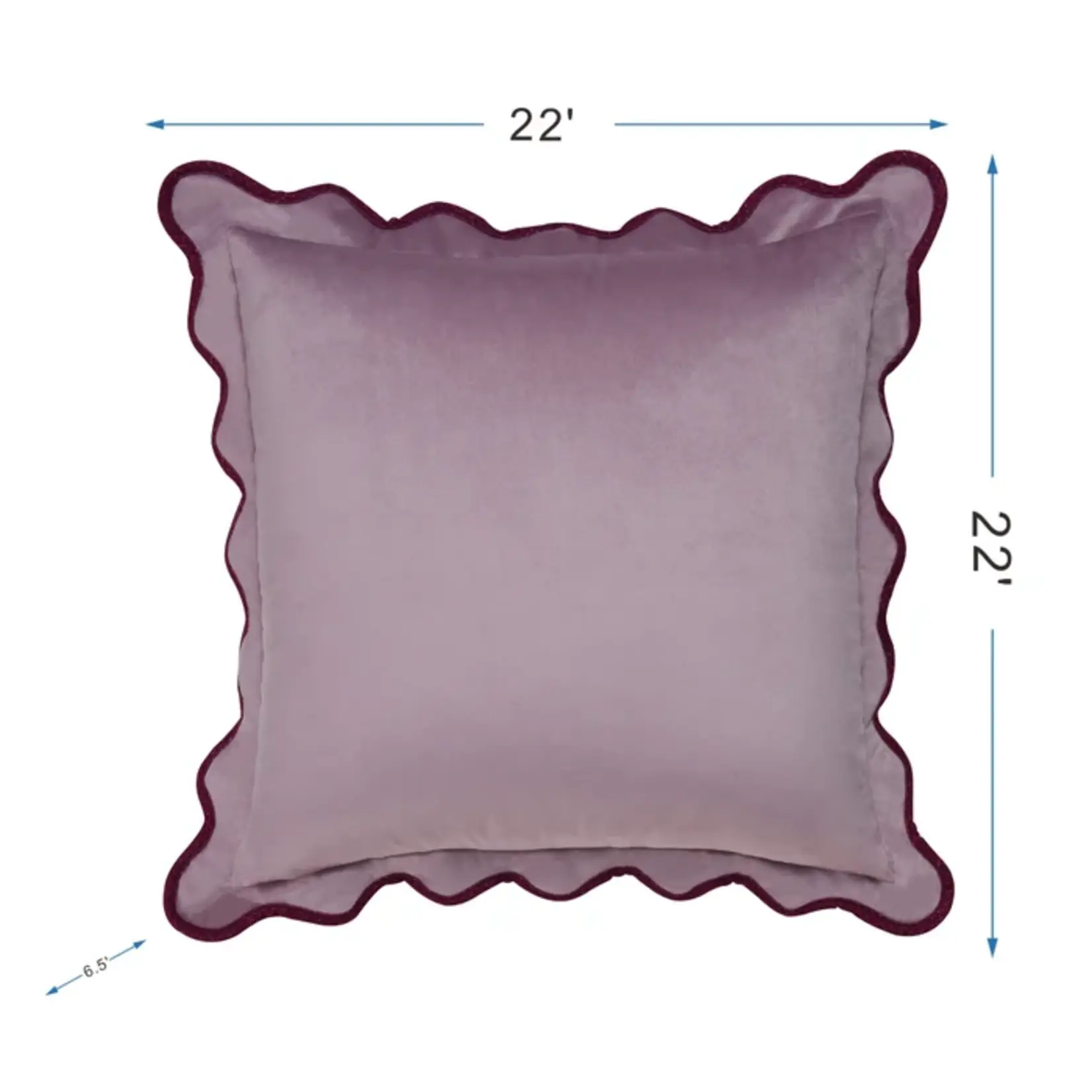 Stylecraft Purple Tamara Day Pillow