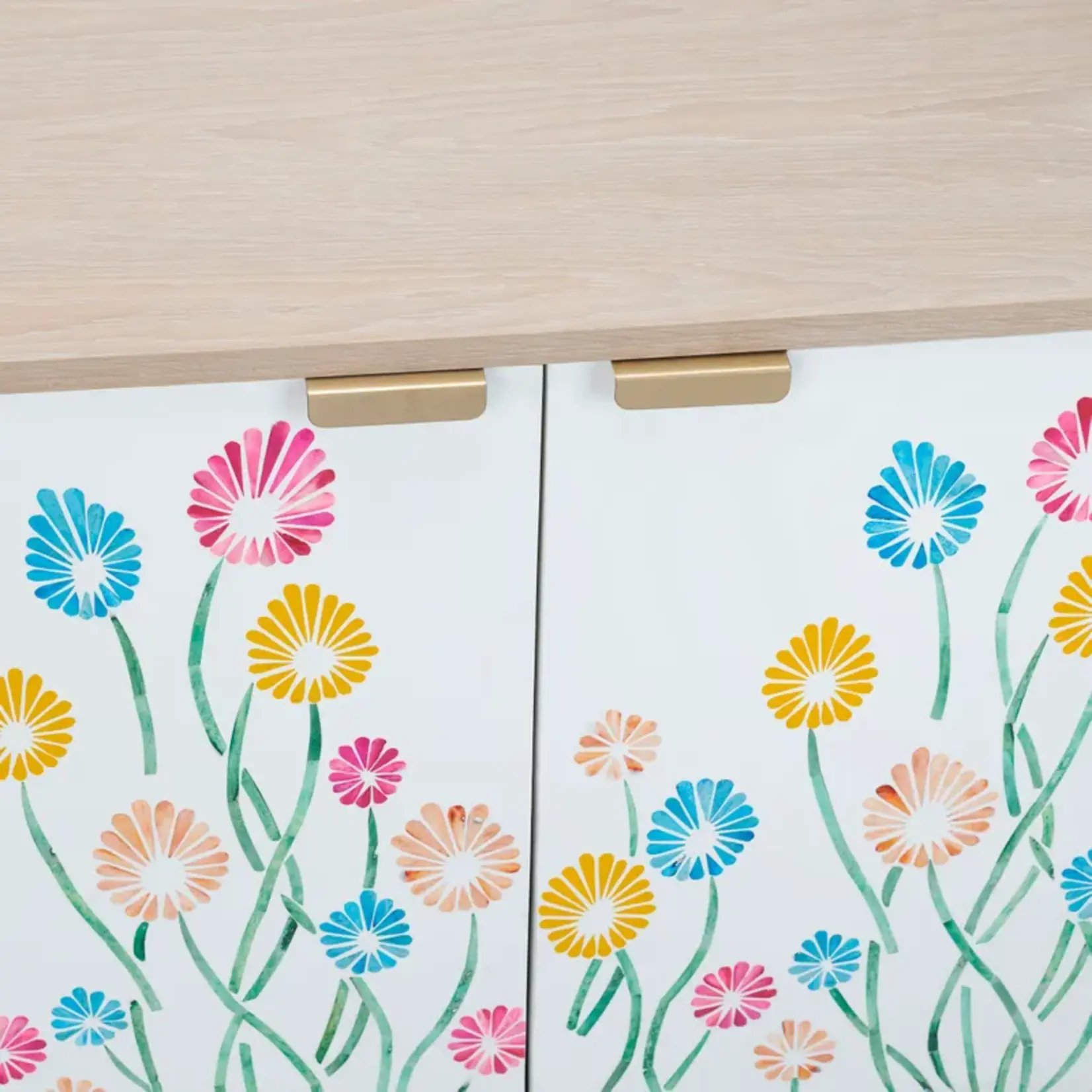 Crestview Botanical 2 Door Cabinet