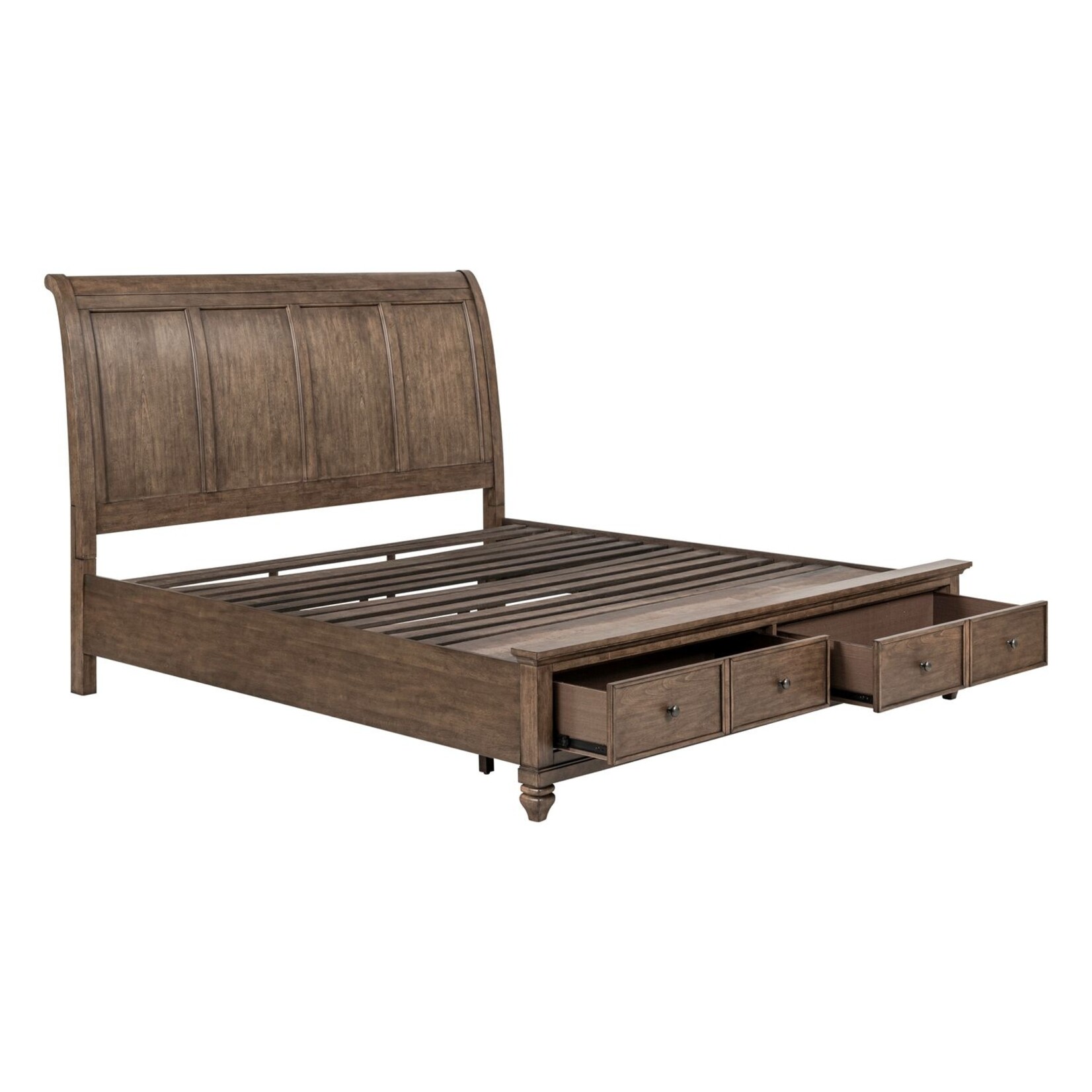 Liberty Furniture Twin Lakes Queen Storage Bed