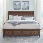 Liberty Furniture Twin Lakes Queen Storage Bed