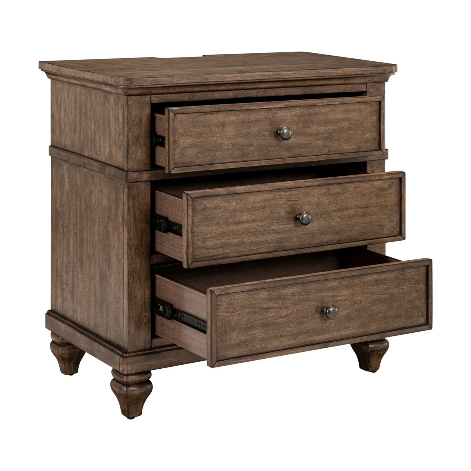 Liberty Furniture Twin Lakes Night Stand with Charging Station (K2UM/FW)