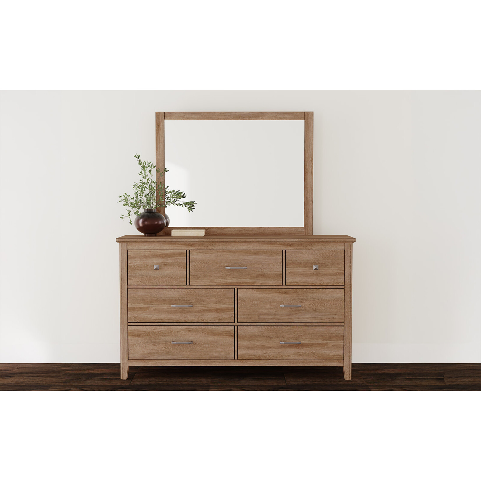 A-America Geo Heights Butterscotch Dresser -(M4M)