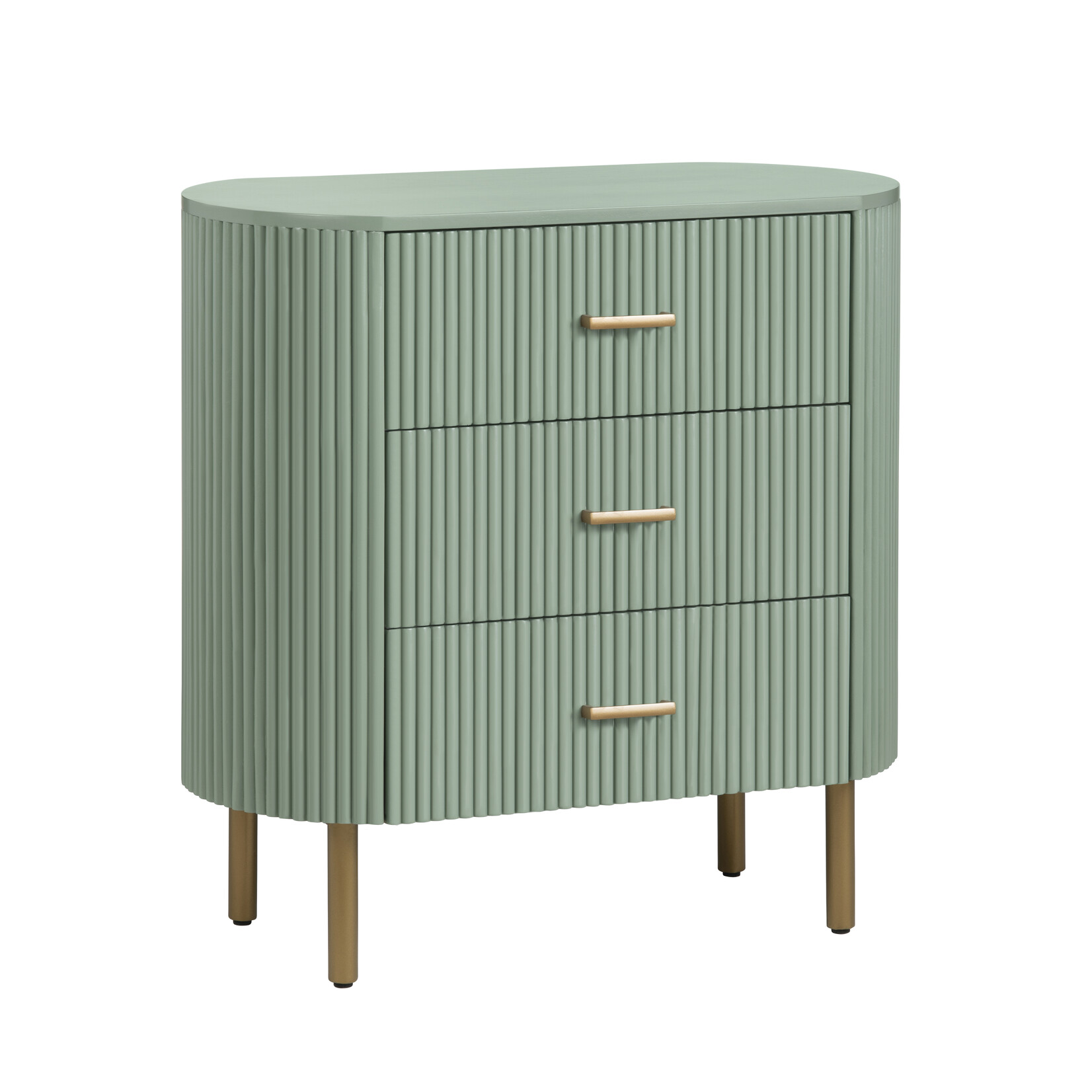 Crestview Astoria Green Accent Chest