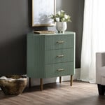 Crestview Astoria Green Accent Chest