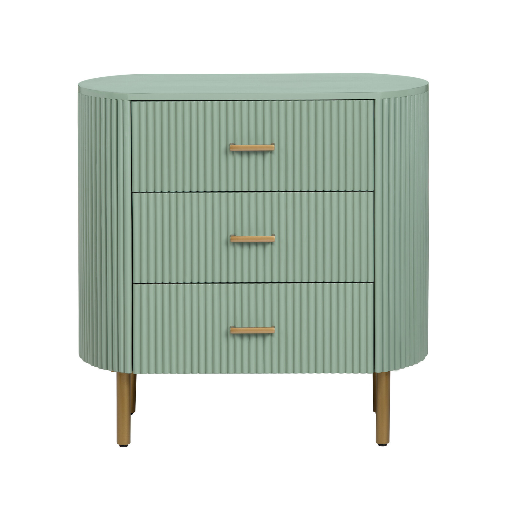 Crestview Astoria Green Accent Chest