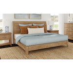 A-America Geo Heights Butterscotch King Panel Bed (L1H)