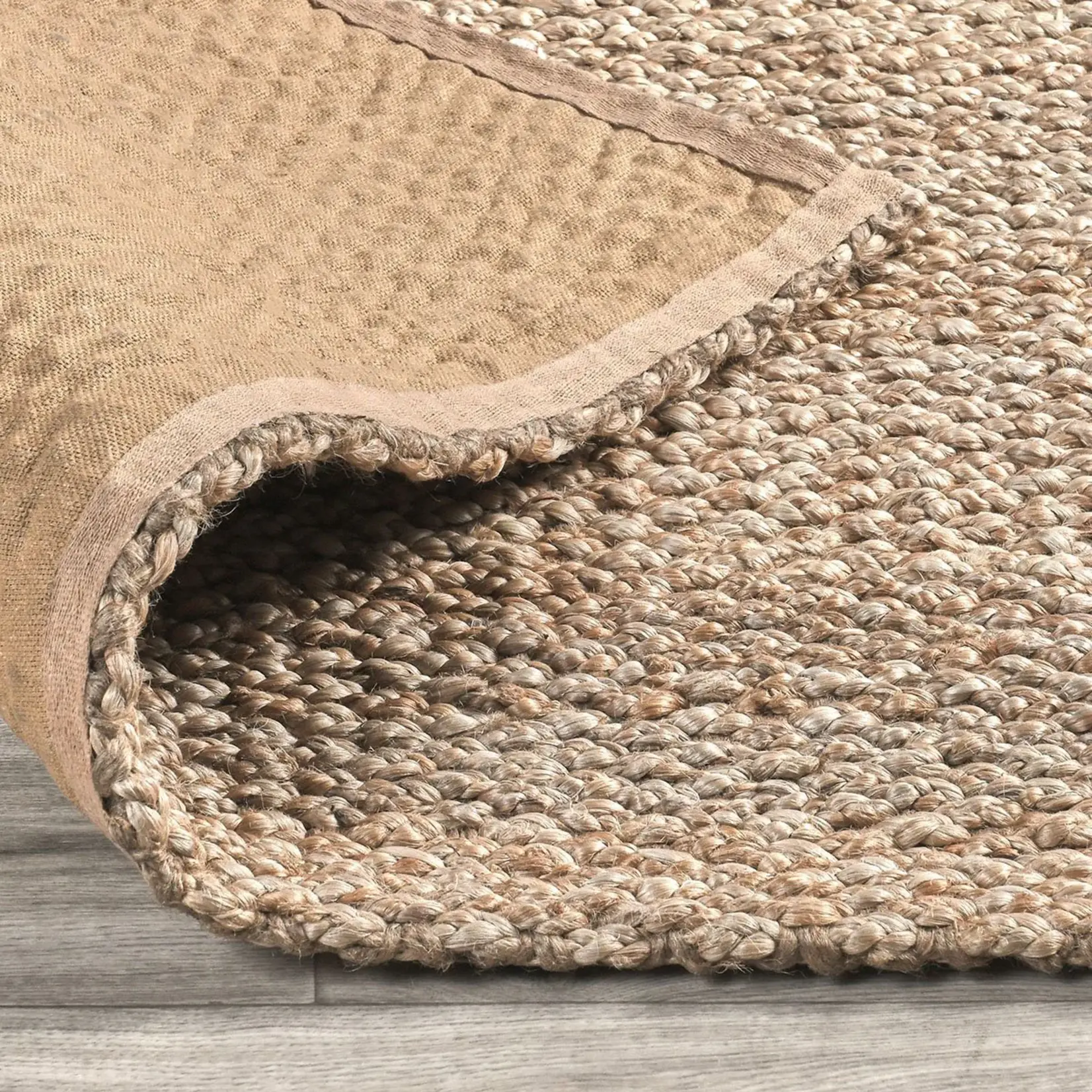 Classic Home Santa Cruz Jute Natural 5x8