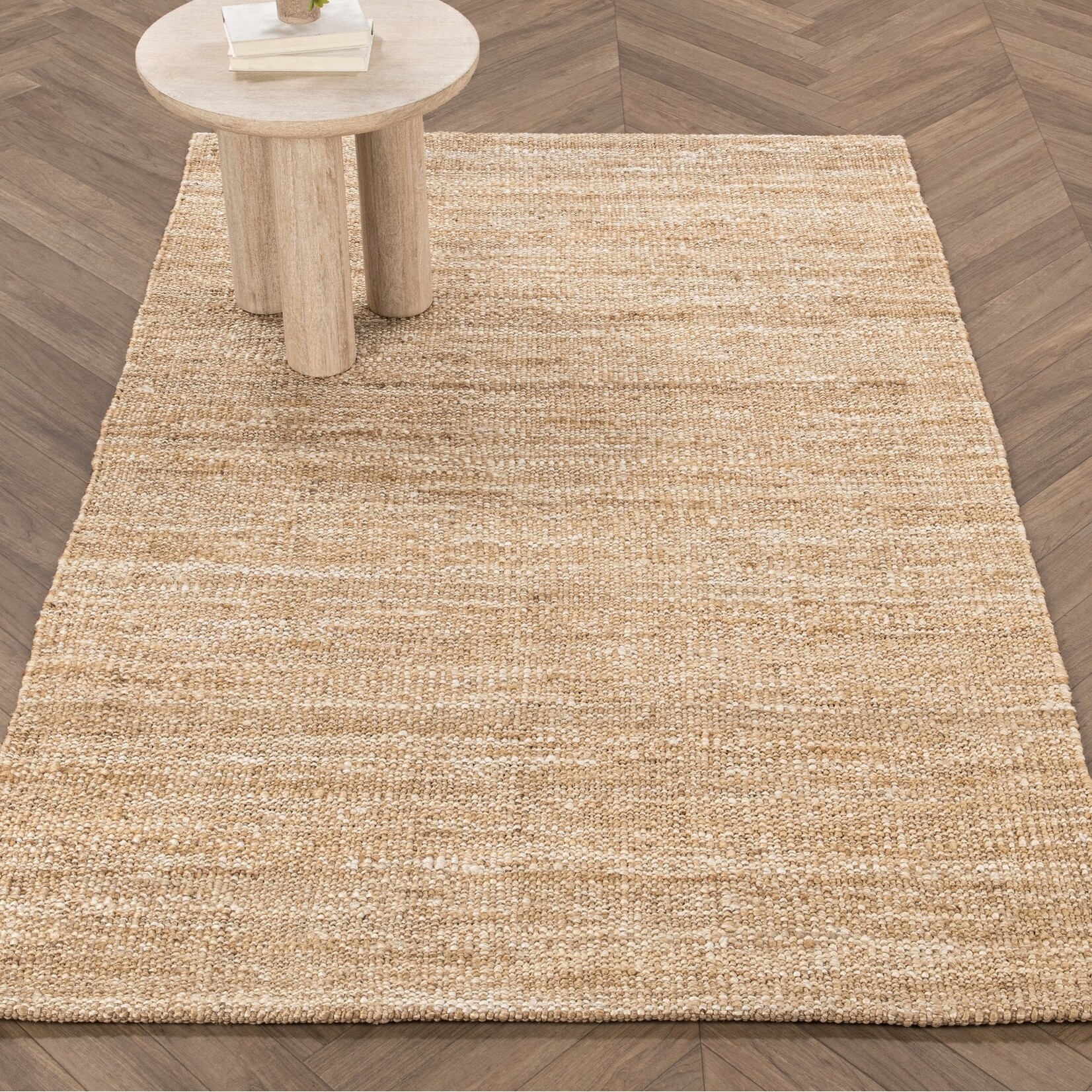 Classic Home Atherton Jute Natural/ Ivory 8x10