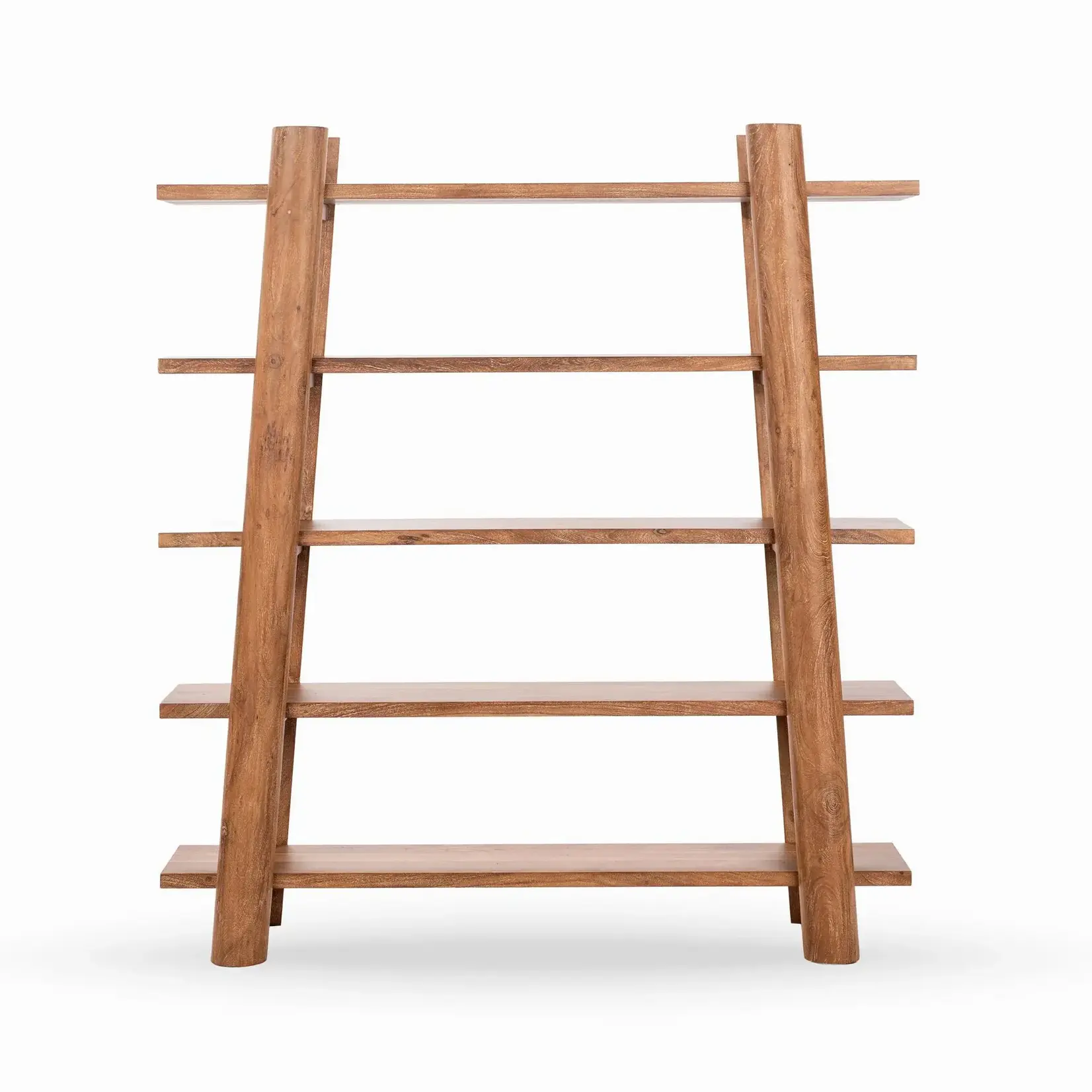 Classic Home Pomona Acacia Wood Bookshelf