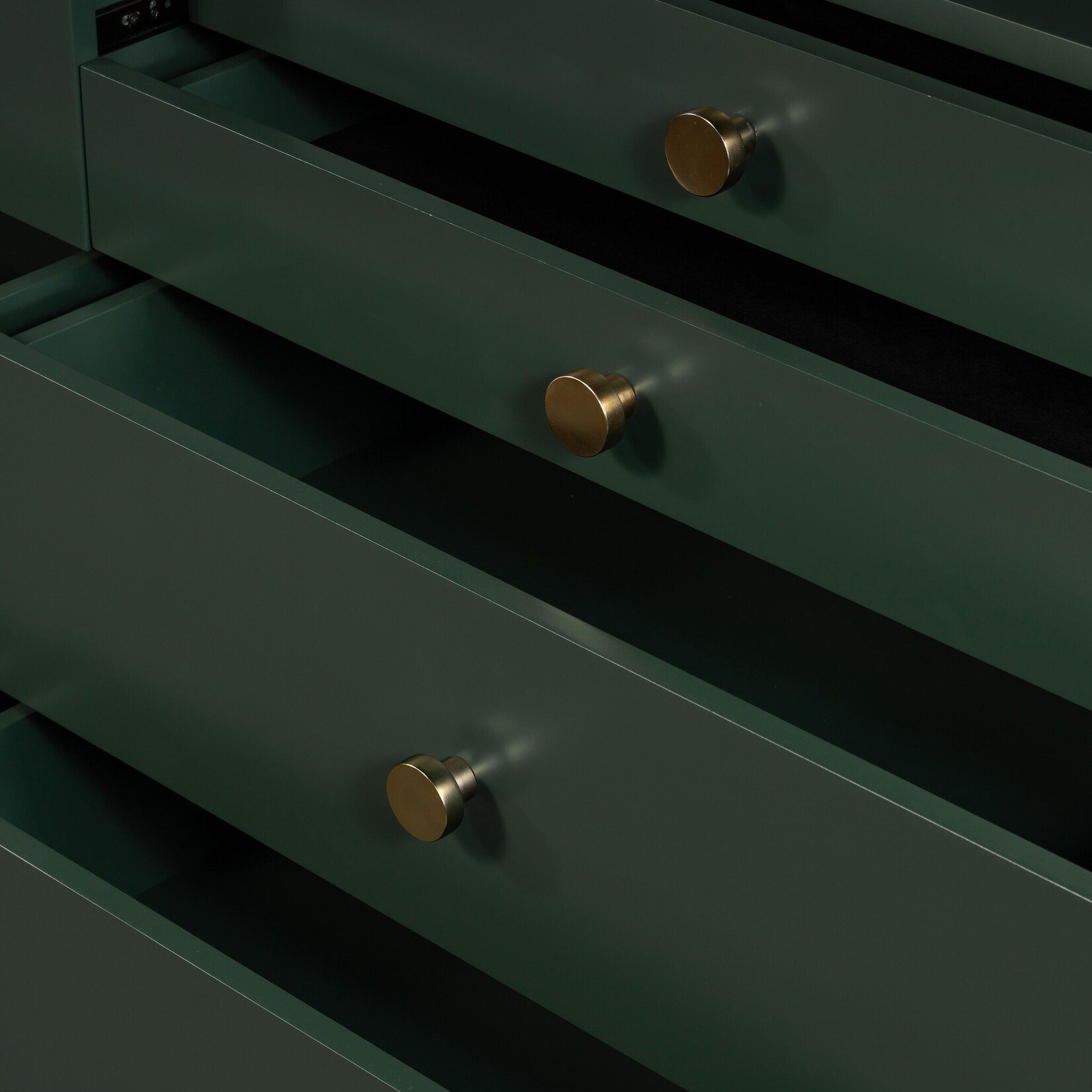 Four Hands Van 7 Drawer Dresser Juniper Green