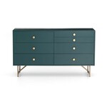Four Hands Van 7 Drawer Dresser Juniper Green